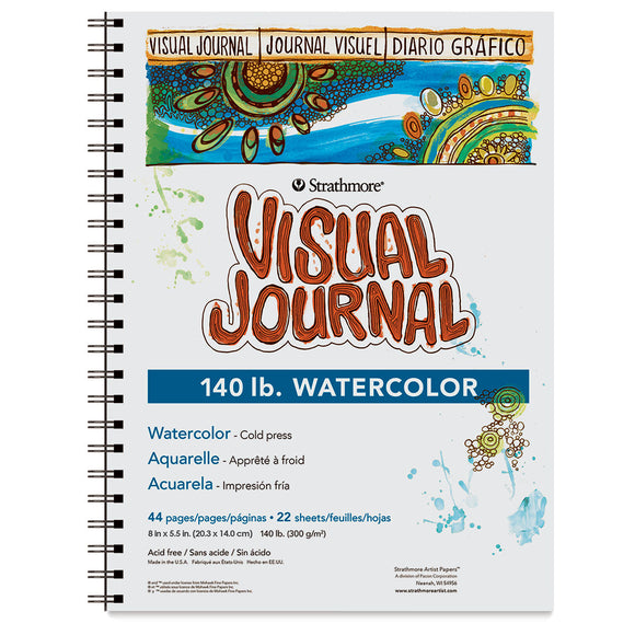 Strathmore Visual Watercolor Journals 140lb