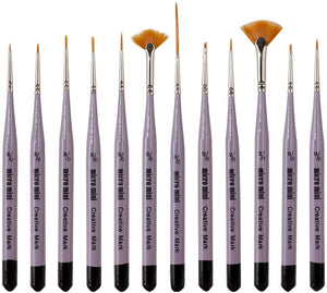 Creative Mark Micro Mini Detail Brush Set of 12