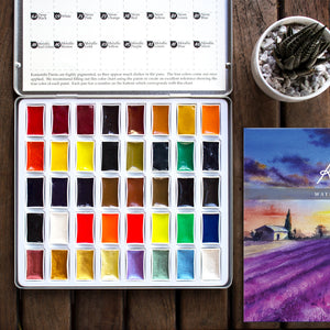 KOMOREBI WATERCOLOR PAINTS - 40 COLORS