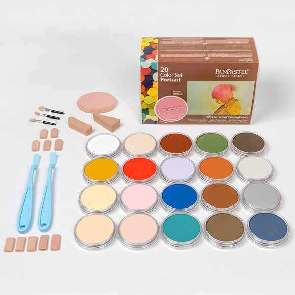 PanPastel™ Ultra Soft Artists' Painting Pastel Set of 20