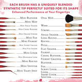 Princeton Velvetouch brushes