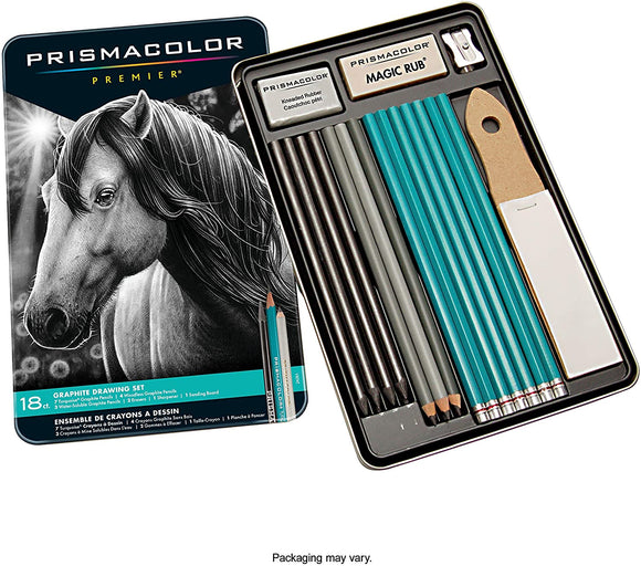 prismacolor graphite drawing set