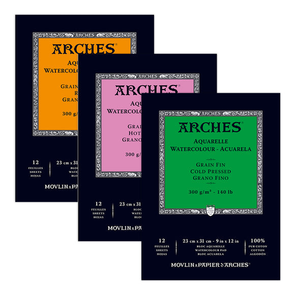 arches watercolor pads