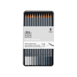 Winsor & Newton Studio Graphite Pencil Set of 12