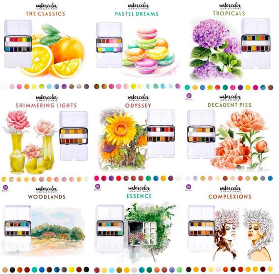 WATERCOLOR CONFECTIONS® by prima