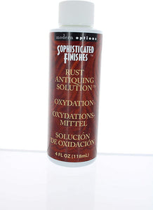 Sophisticated finishes Rust Antiquing Solution