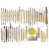 Pottery and Clay Sculpting Tools set of 42