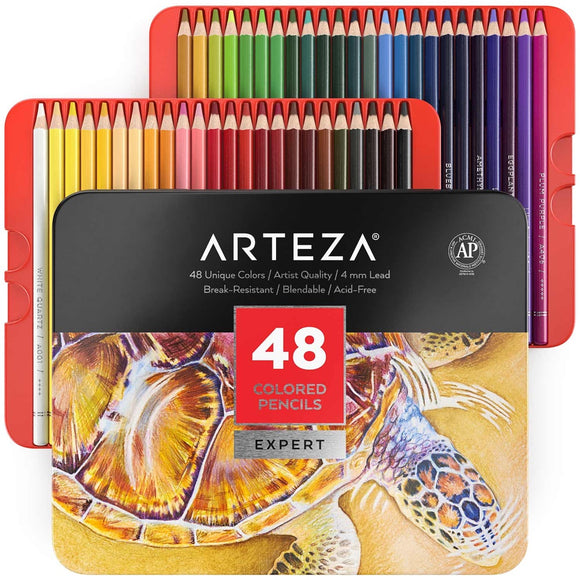 arteza professional colored pencils sets