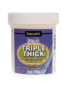 Triple Thick Brush on Gloss Glaze
by DecoArt