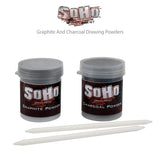 SoHo Graphite And Charcoal Drawing Powders